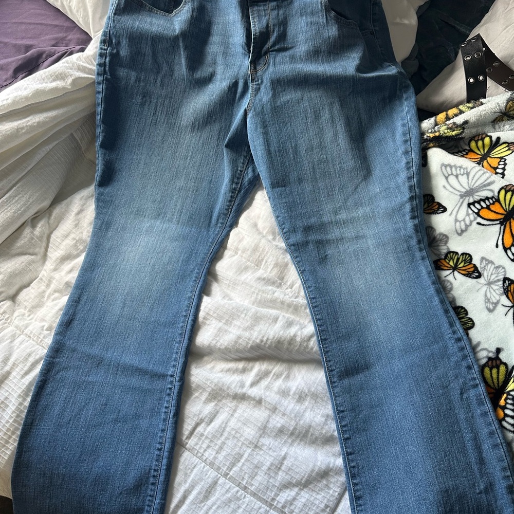 Old Navy Blue Straight Leg Jeans Classic Denim